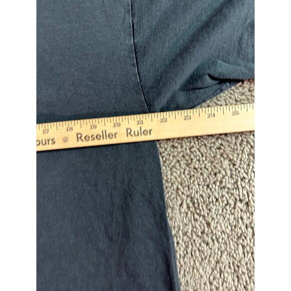 VINTAGE Wolf Shirt Mens XL Black Double Sided Howl At The Moon TNT 90s - Picture 10 of 12